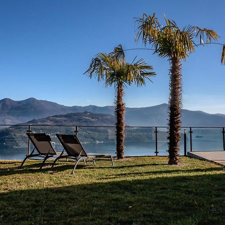 Mia Isola With Lake View, Garden And Swimming Pool Parzanica Exteriér fotografie